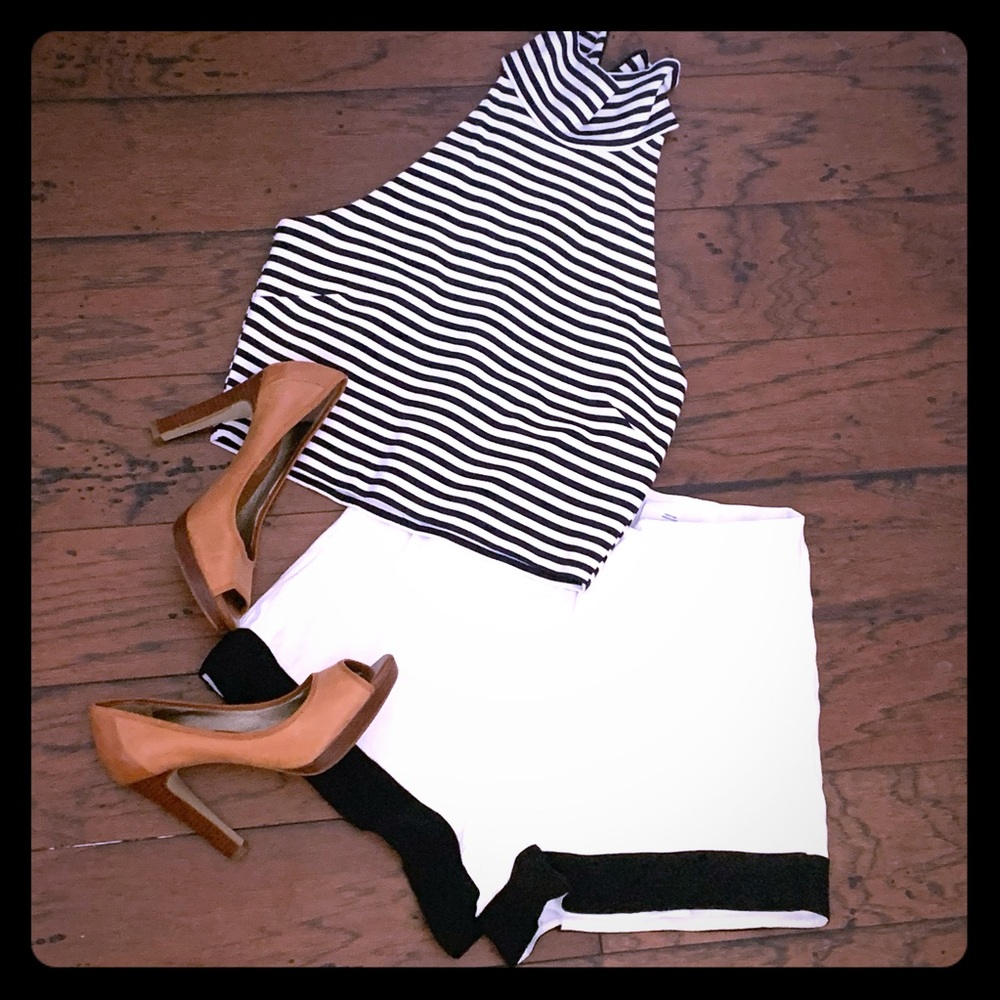 Torn by Ronny Kobo crop top, Size M, Like New